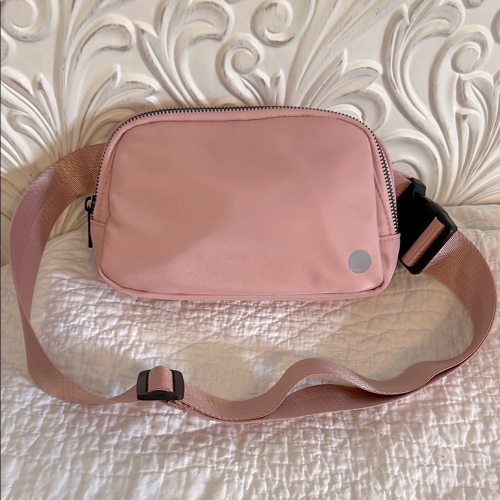 Pink Crossbody Belt Bag
